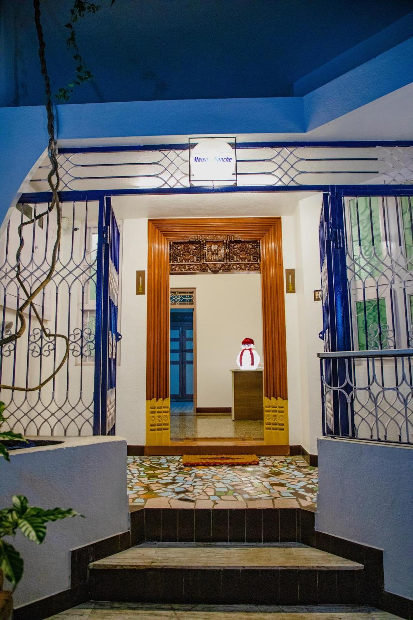 Hotel Maison Blanche Near Rock Beach Puducherry Exterior foto