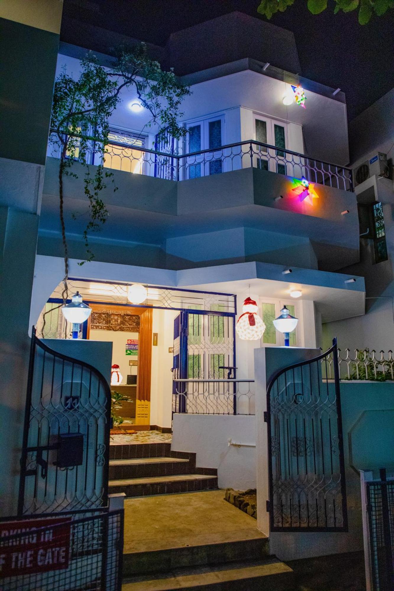 Hotel Maison Blanche Near Rock Beach Puducherry Exterior foto